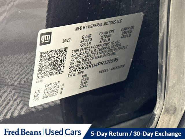 Used 2023 Chevrolet Tahoe RST AWD/4WD image 41