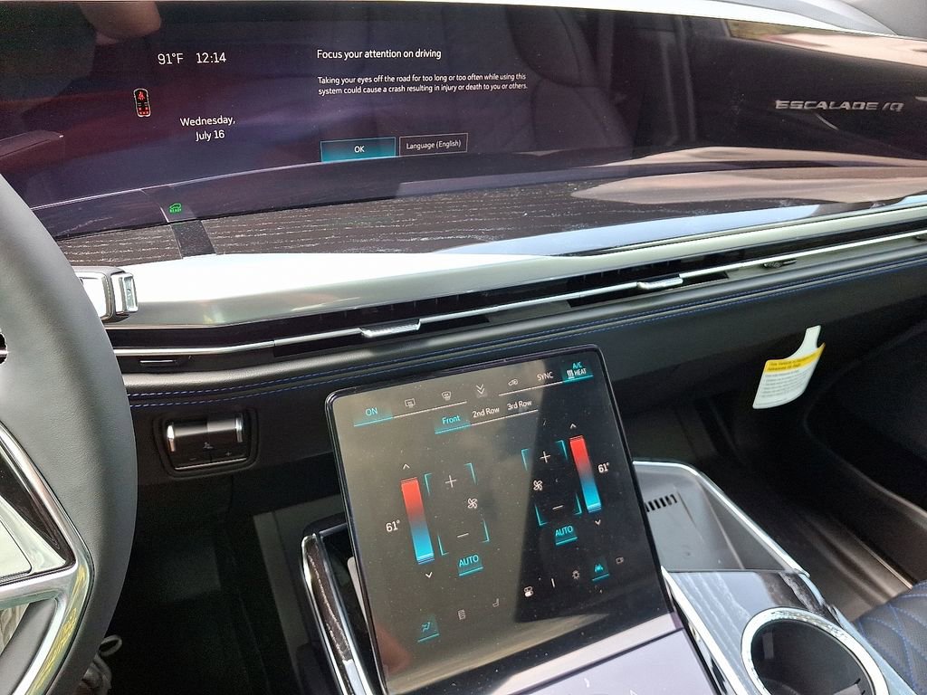 New 2026 Cadillac Escalade IQ Sport 1 w/ LPO, ONYX Package image 8