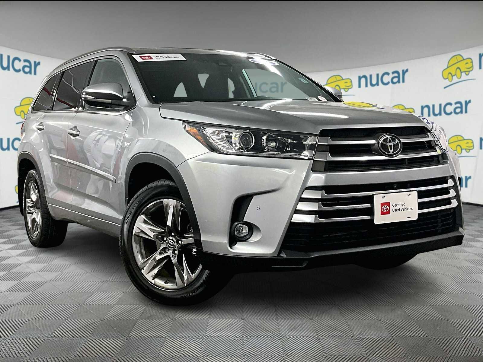 Certified 2019 Toyota Highlander Limited Platinum