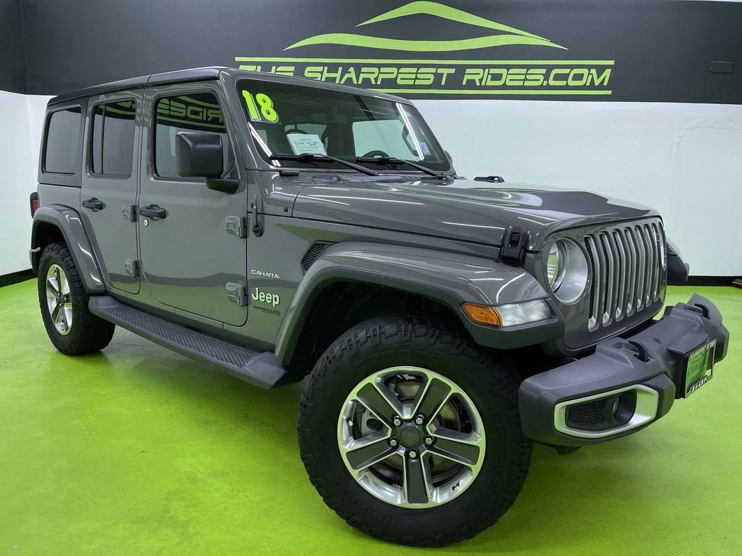 Used 2018 Jeep Wrangler Unlimited Sahara