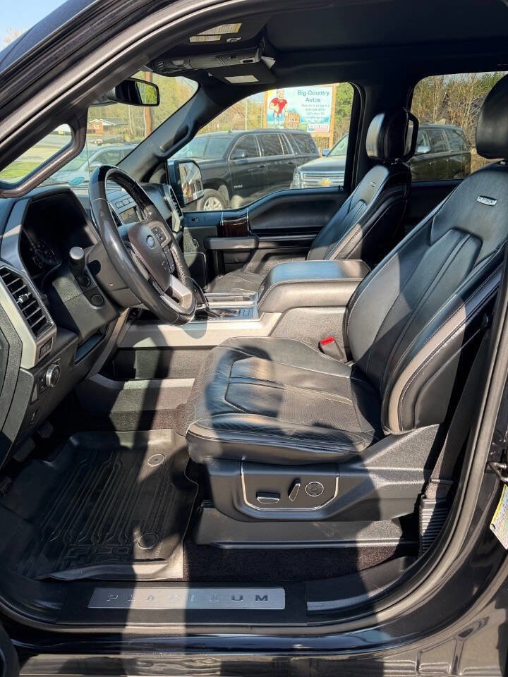 Used 2017 Ford F150 Platinum w/ Equipment Group 701A Luxury image 15