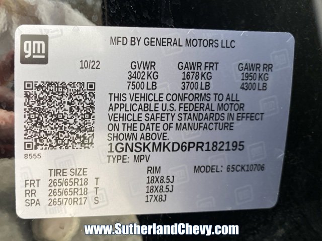 Used 2023 Chevrolet Tahoe LS w/ Driver Alert Package image 51