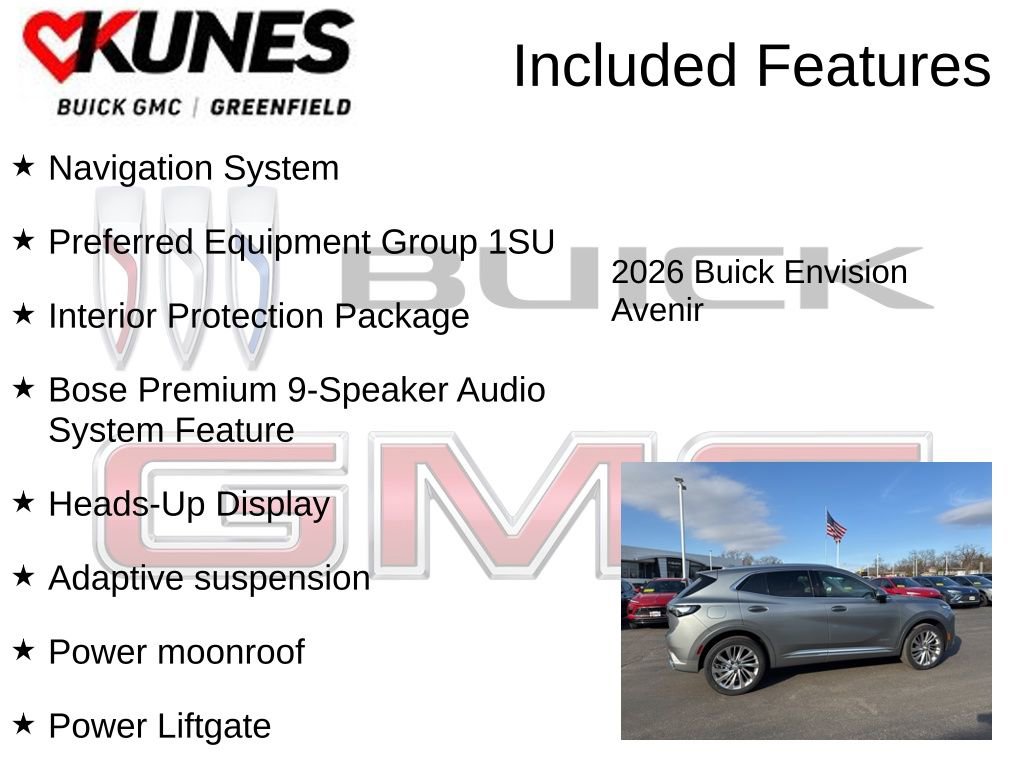 New 2026 Buick Envision Avenir image 3