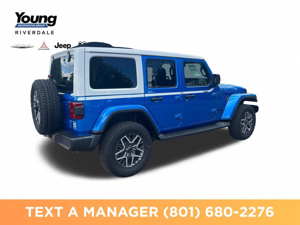 New 2026 Jeep Wrangler Unlimited Sahara w/ Whitecap Package AWD/4WD image 5
