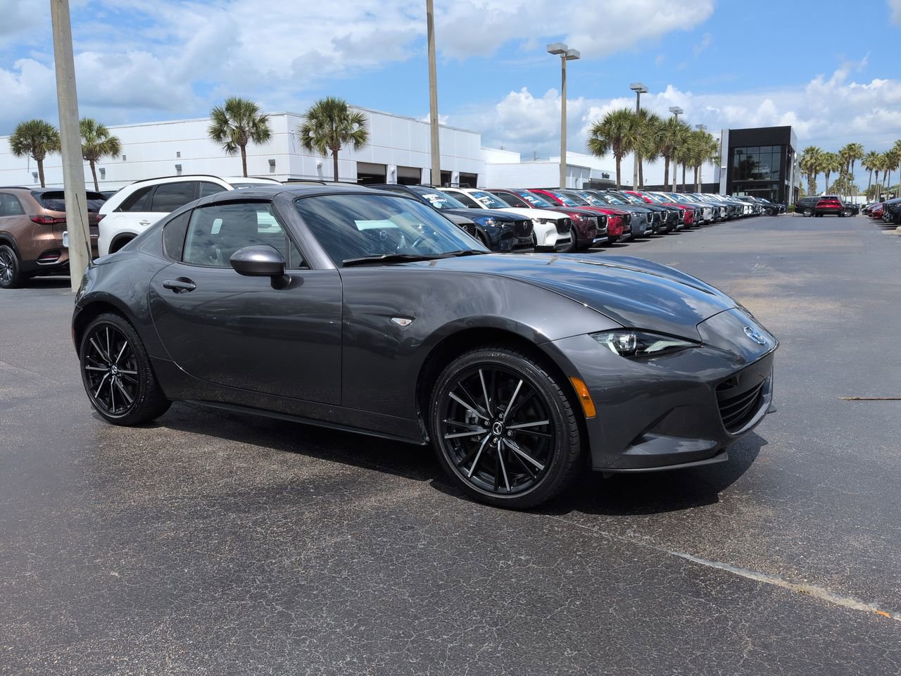 Used 2024 MAZDA MX-5 Miata RF Grand Touring w/ Weather Package RWD image 2