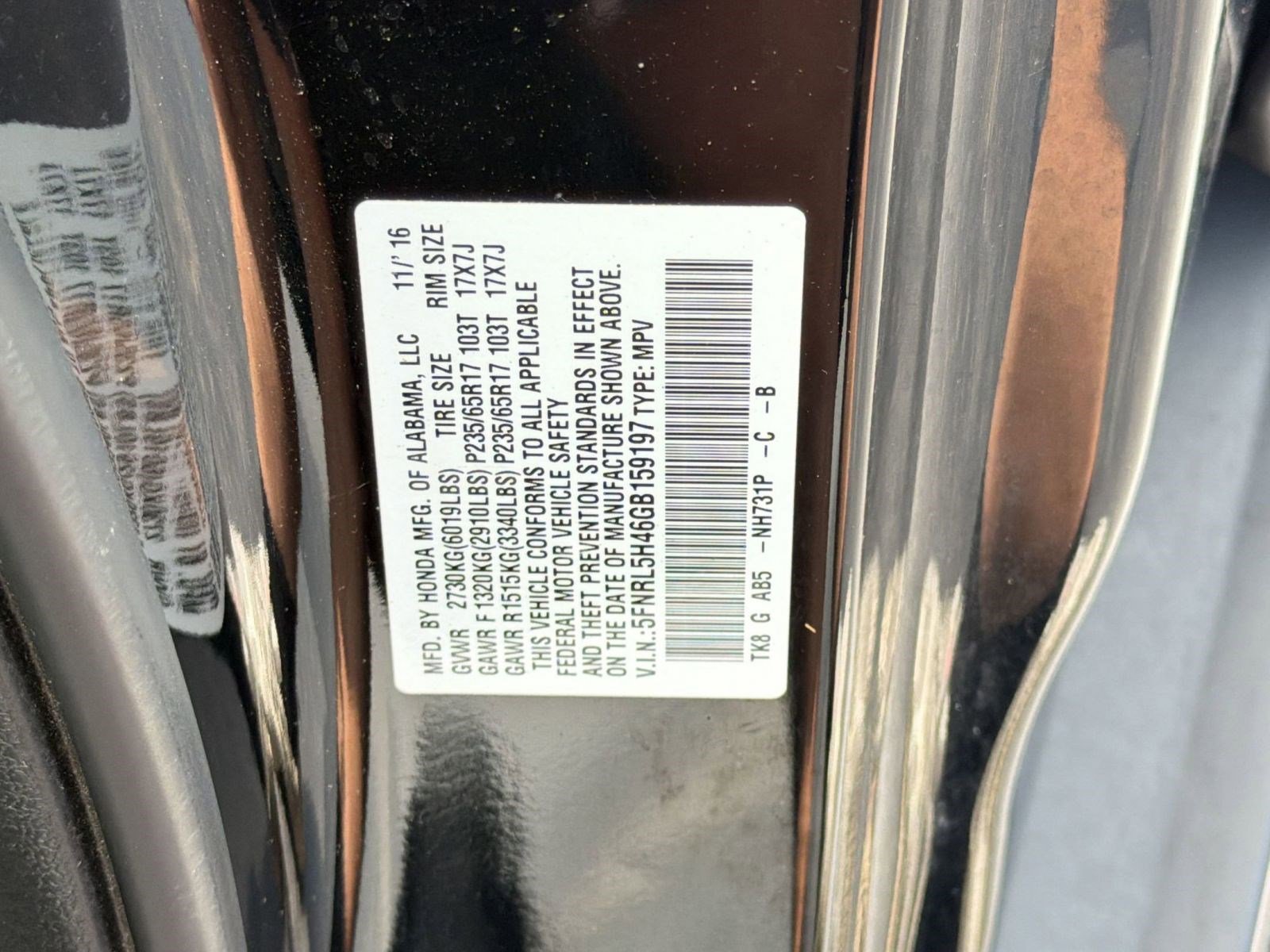 Used 2016 Honda Odyssey EX image 21