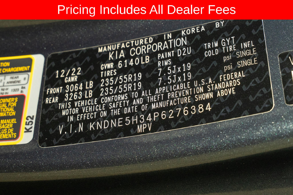 Certified 2023 Kia Carnival SX FWD image 21