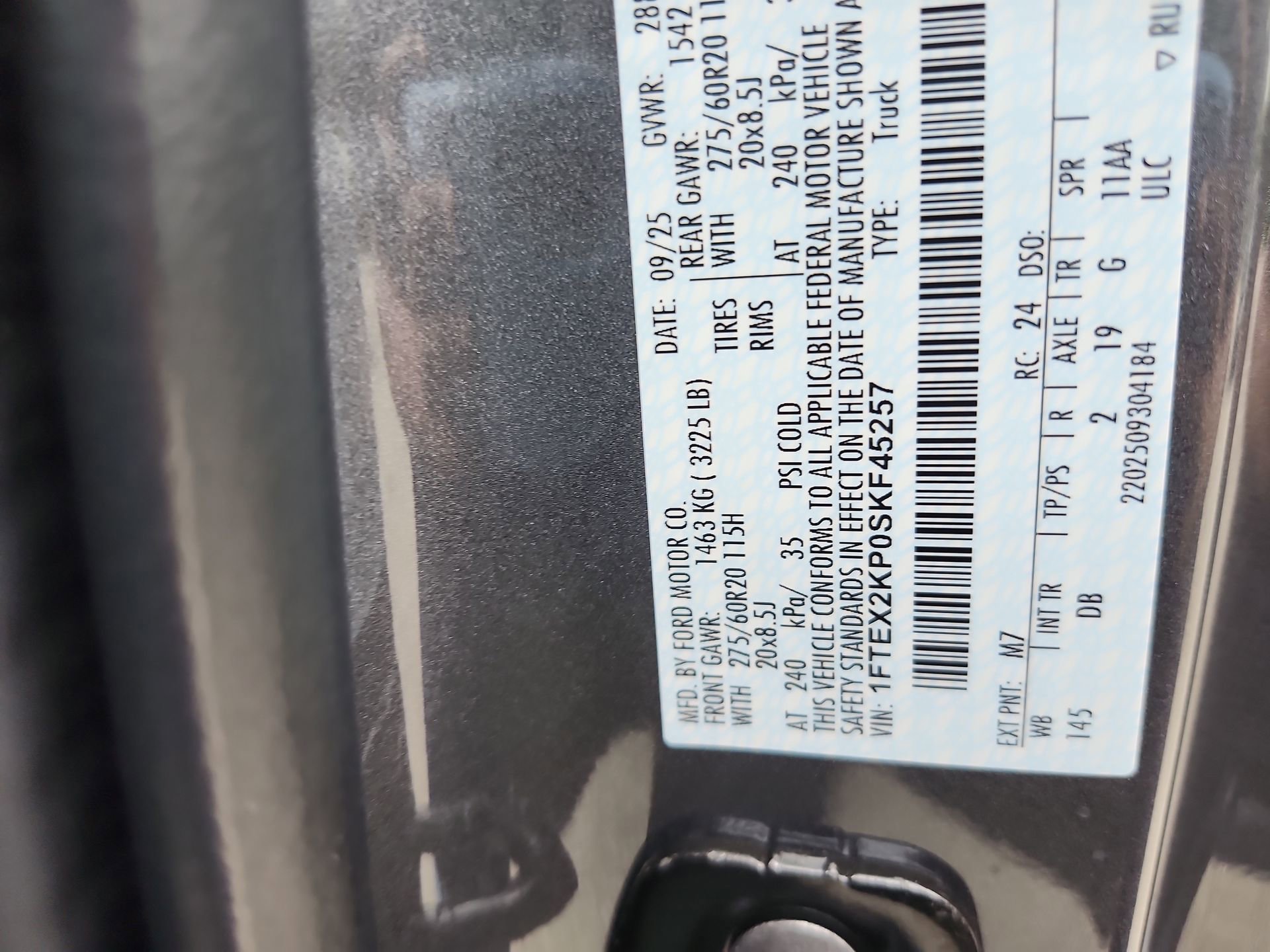 New 2025 Ford F150 STX w/ Equipment Group 200A RWD image 23