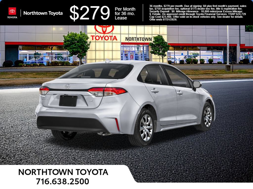 New 2026 Toyota Corolla LE FWD image 2