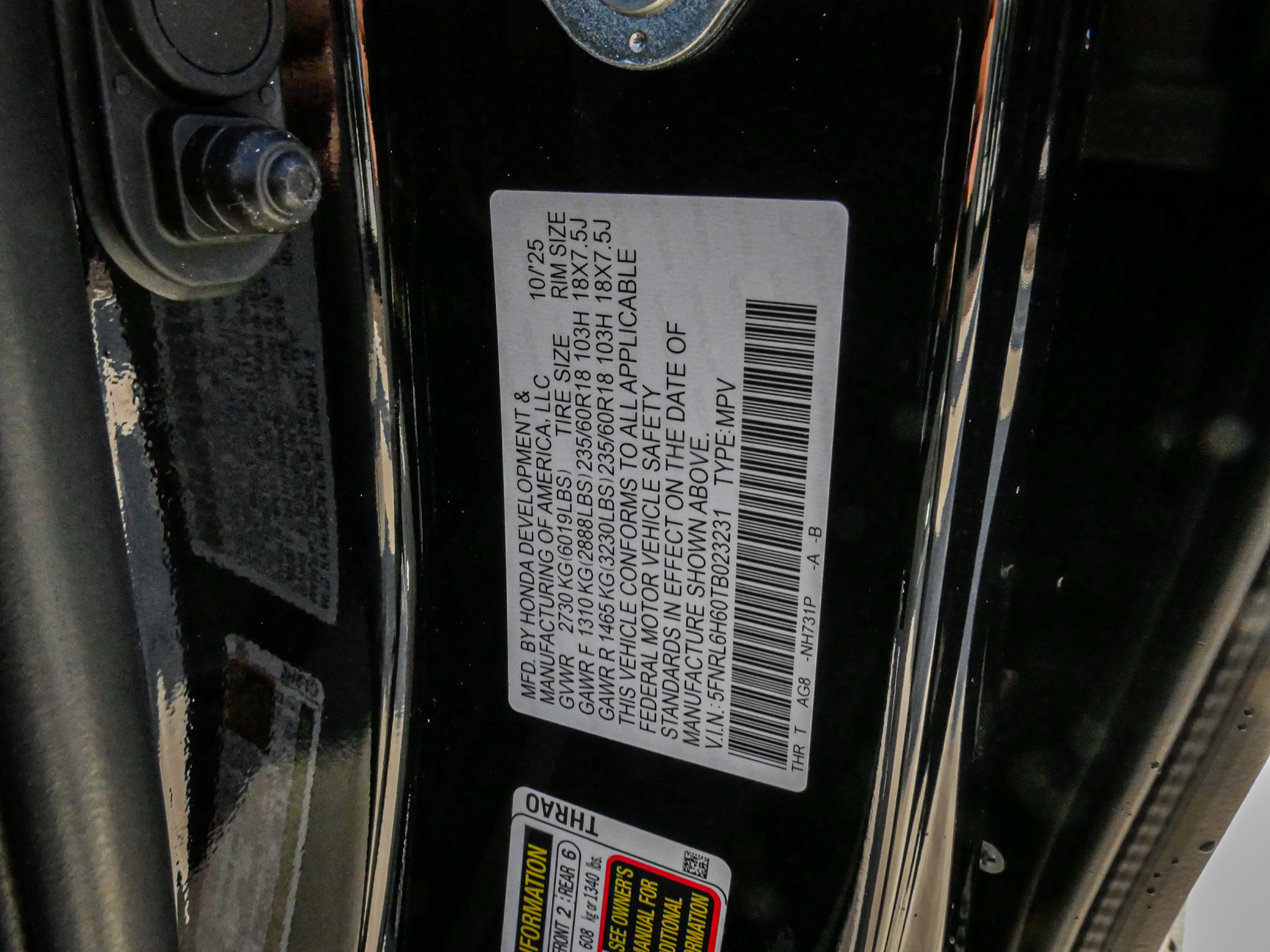 Used 2026 Honda Odyssey EX-L image 34