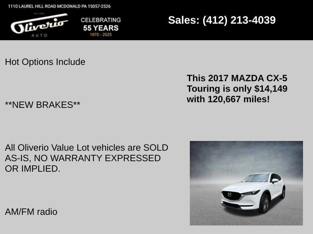 Used 2017 MAZDA CX-5 Touring AWD/4WD image 5
