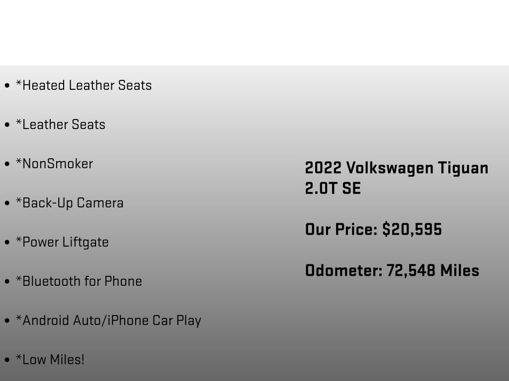 Used 2022 Volkswagen Tiguan SE AWD/4WD image 6