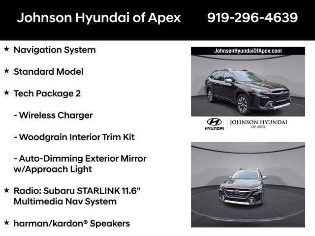 Used 2023 Subaru Outback Touring XT w/ Tech Package 2 AWD/4WD image 6