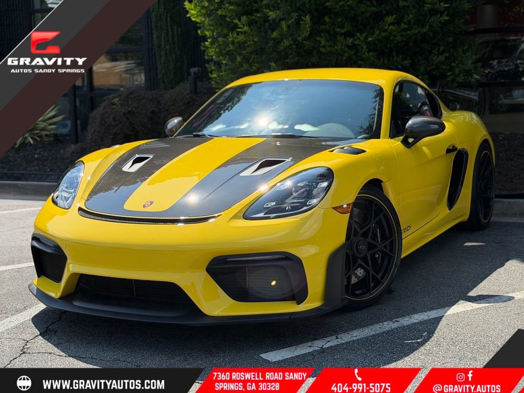 Used 2025 Porsche 718 Cayman GT4 RS w/ Weissach Package