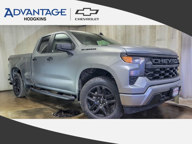 New 2026 Chevrolet Silverado 1500 Custom w/ Turbomax Blackout Package