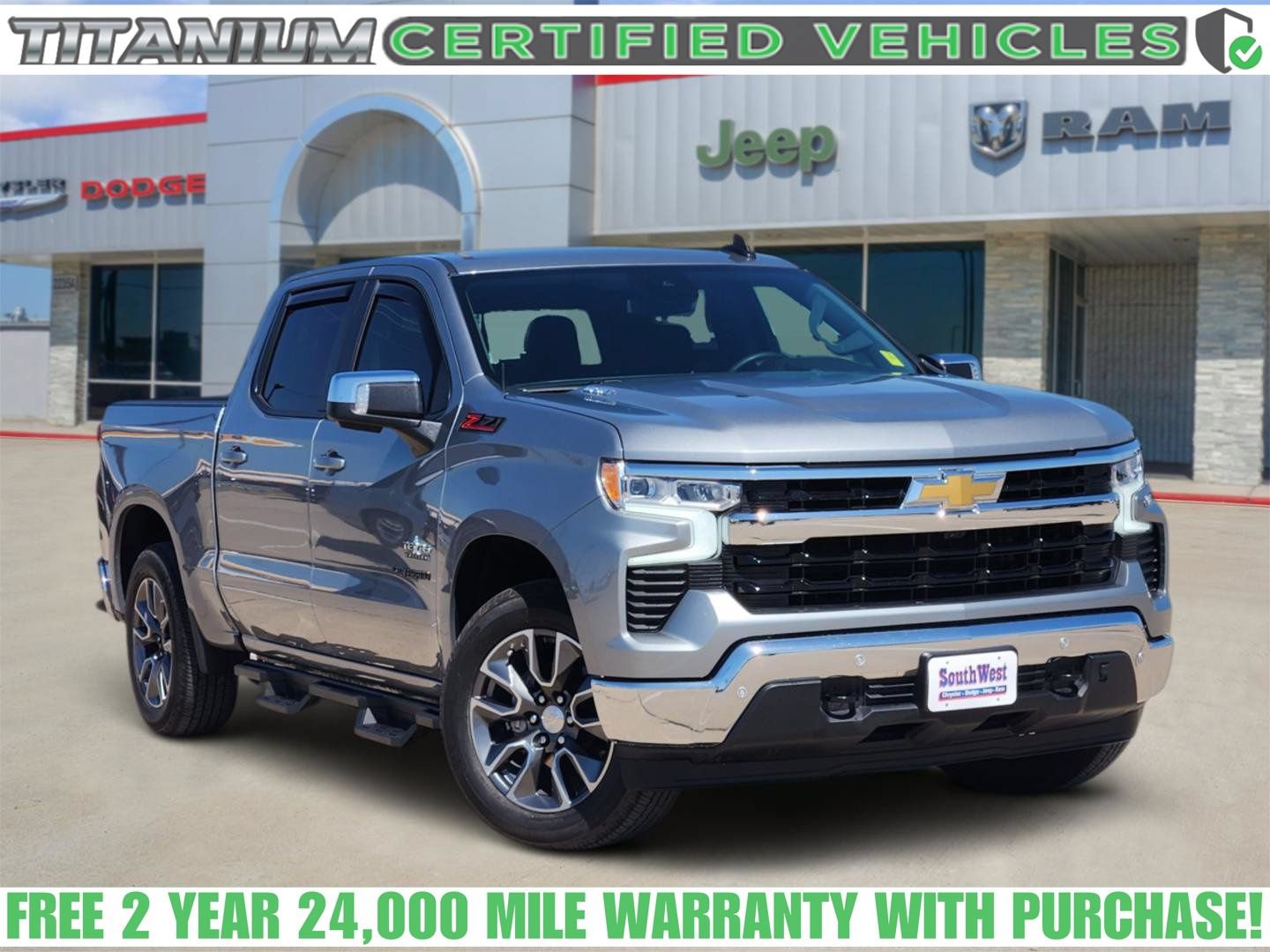 Used 2025 Chevrolet Silverado 1500 LT AWD/4WD image 1