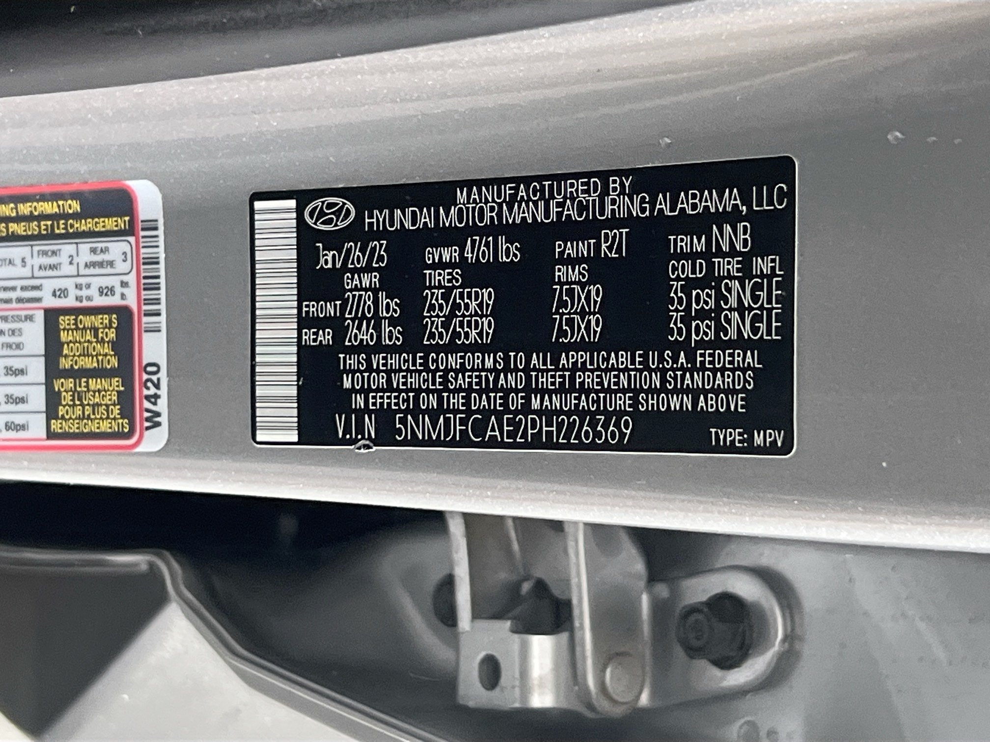 Used 2023 Hyundai Tucson SEL w/ Convenience Package AWD/4WD image 31