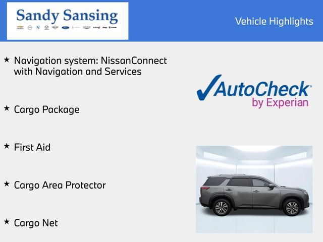 Used 2025 Nissan Pathfinder SL w/ Cargo Package FWD image 8