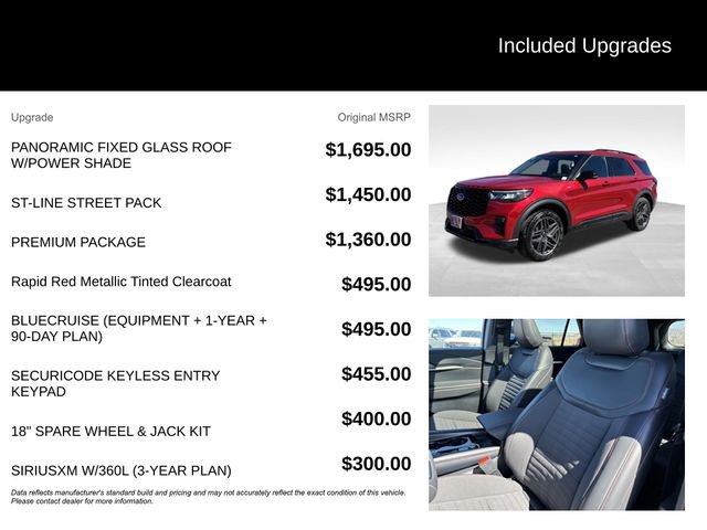 New 2026 Ford Explorer ST-Line w/ ST-Line Street Pack image 5