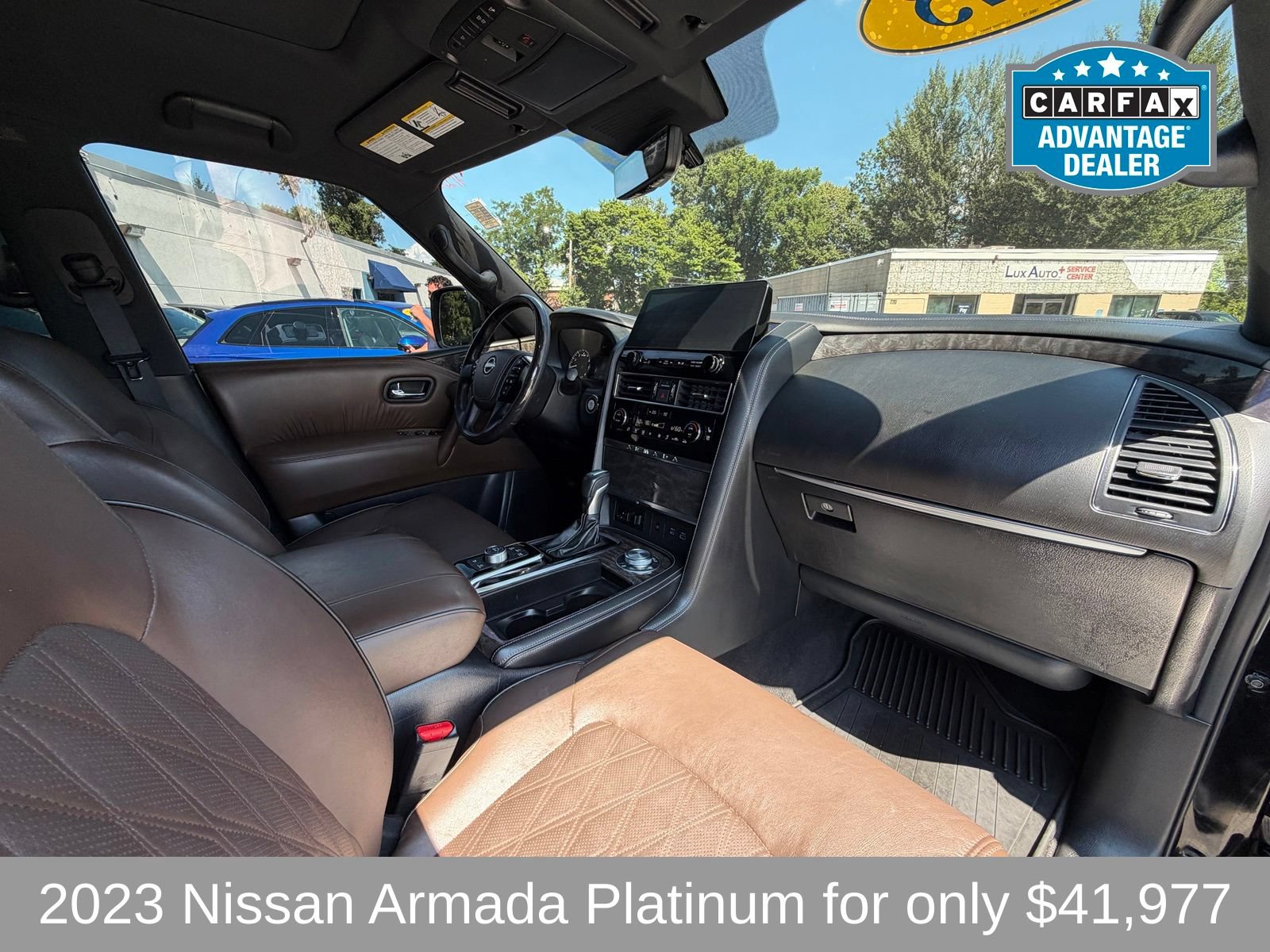 Used 2023 Nissan Armada Platinum w/ Captain's Chairs Package AWD/4WD image 16