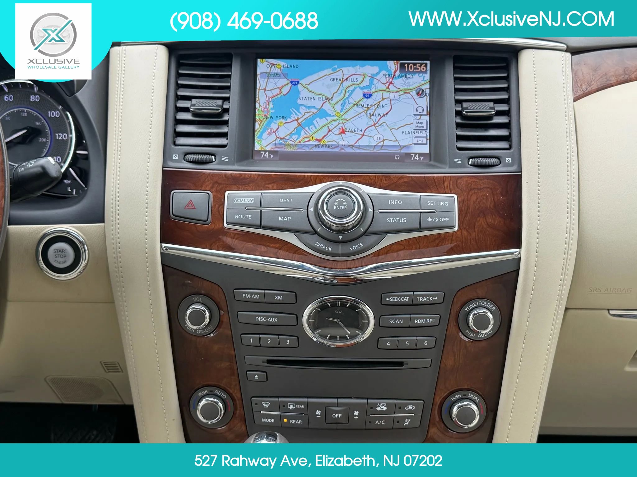 Used 2017 INFINITI QX80 4WD w/ Deluxe Technology Package image 15