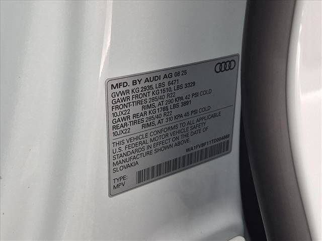 Used 2026 Audi Q8 Prestige w/ Prestige Package AWD/4WD image 29