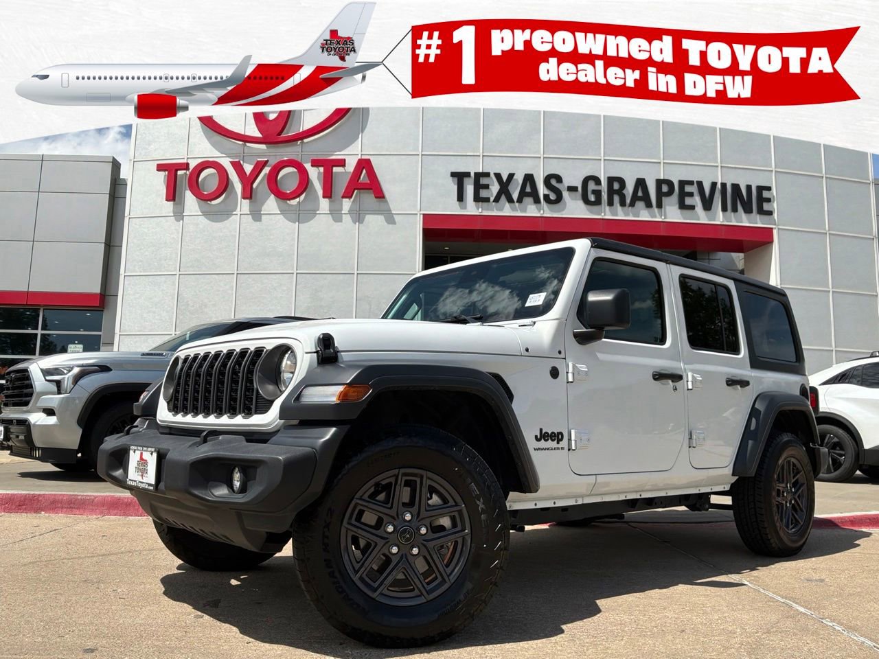 Used 2025 Jeep Wrangler Unlimited Sport AWD/4WD image 1