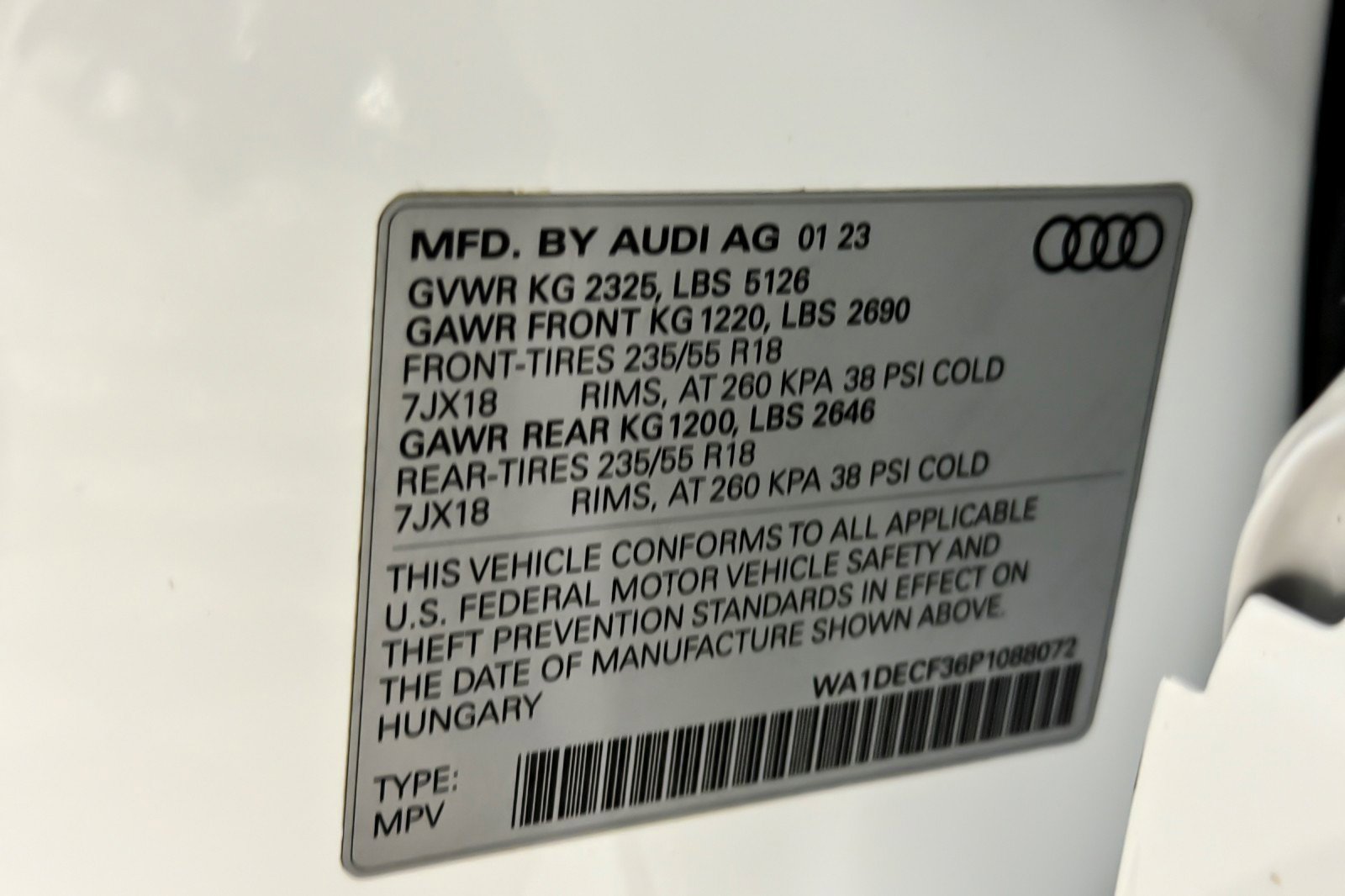 Used 2023 Audi Q3 2.0T Premium w/ Convenience Package image 27