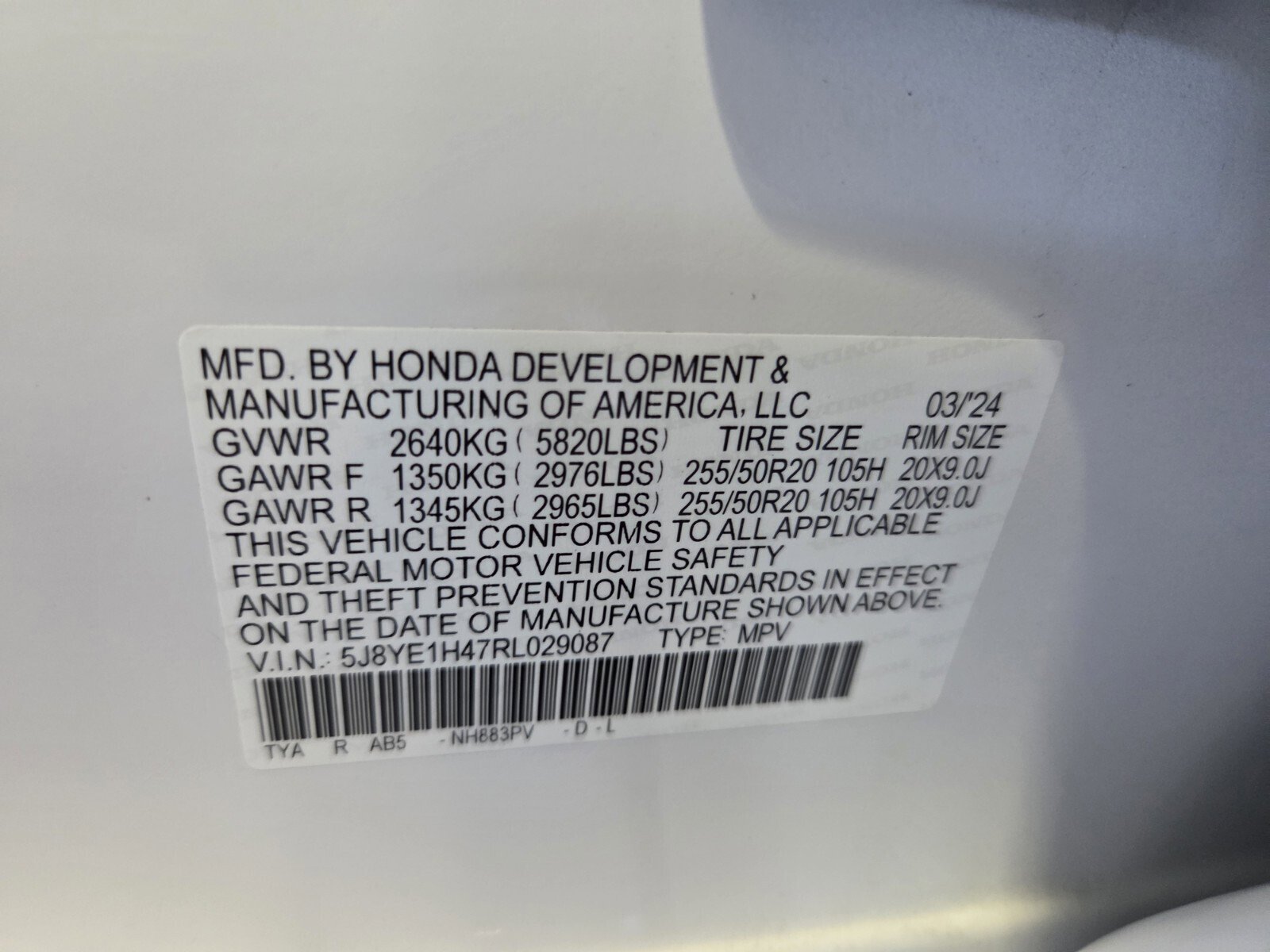 Used 2024 Acura MDX SH-AWD w/ Technology Package image 37