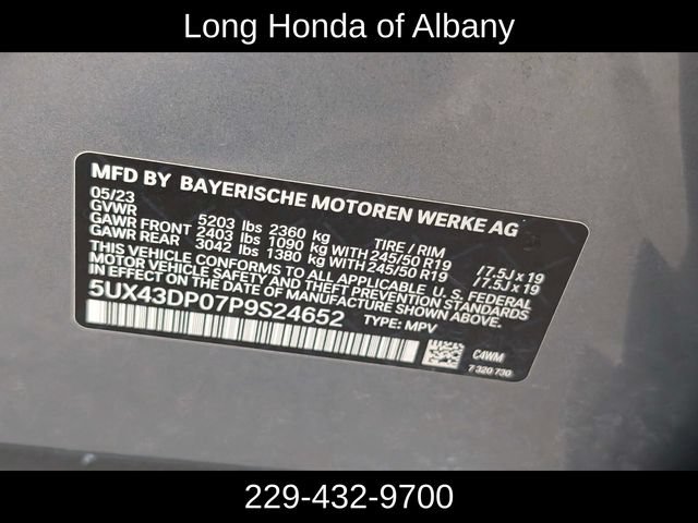 Used 2023 BMW X3 sDrive30i w/ Convenience Package RWD image 21