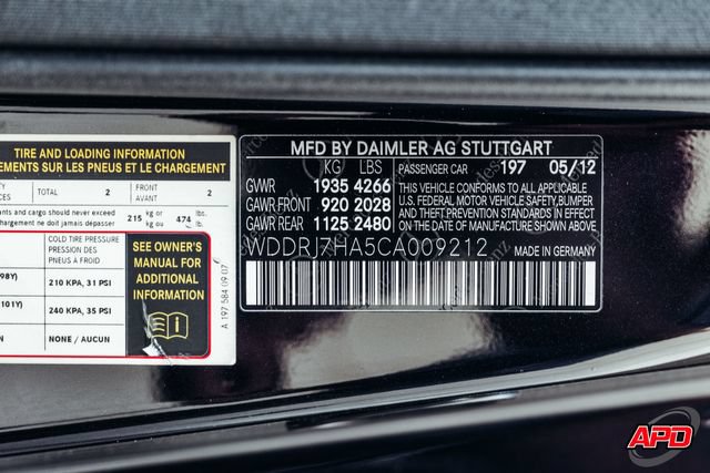 Used 2012 Mercedes-Benz SLS AMG Coupe image 83