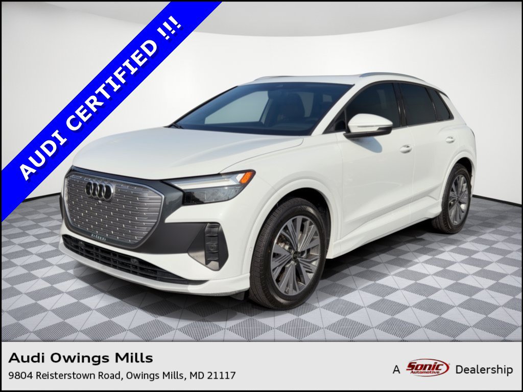 Certified 2023 Audi Q4 e-tron Premium w/ Premium Plus