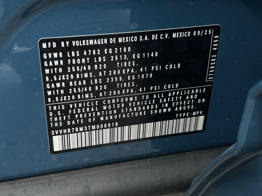 New 2026 Volkswagen Tiguan SE R-Line image 32