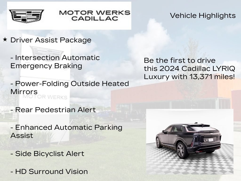 Certified 2024 Cadillac Lyriq Luxury RWD image 6