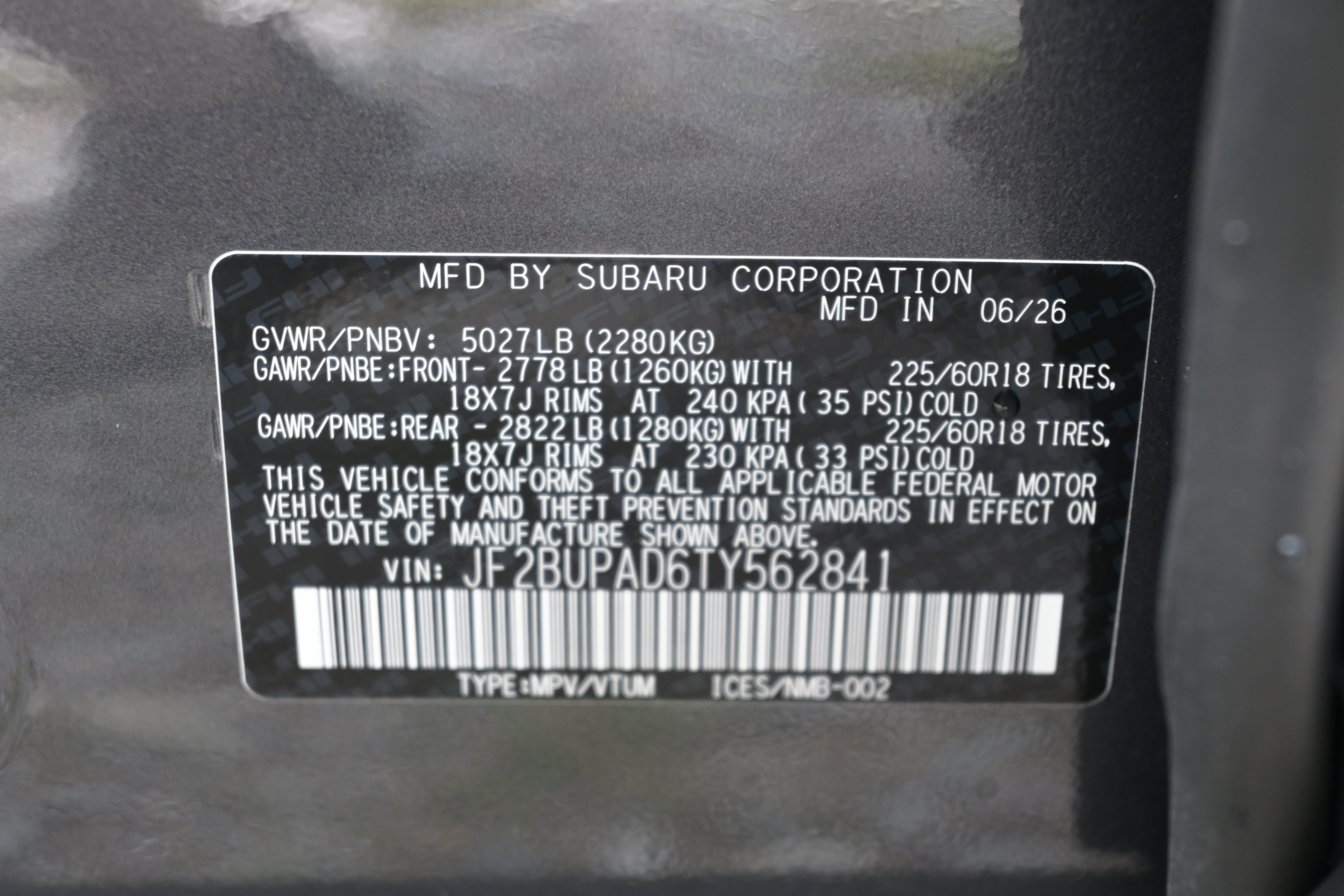 New 2026 Subaru Outback Premium w/ Premium/Limited Package AWD/4WD image 35