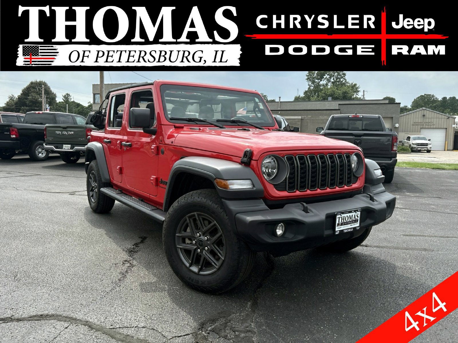 Used 2025 Jeep Wrangler Unlimited Sport AWD/4WD image 1