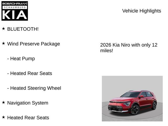 New 2026 Kia Niro Wind w/ Wind Preserve Package FWD image 7