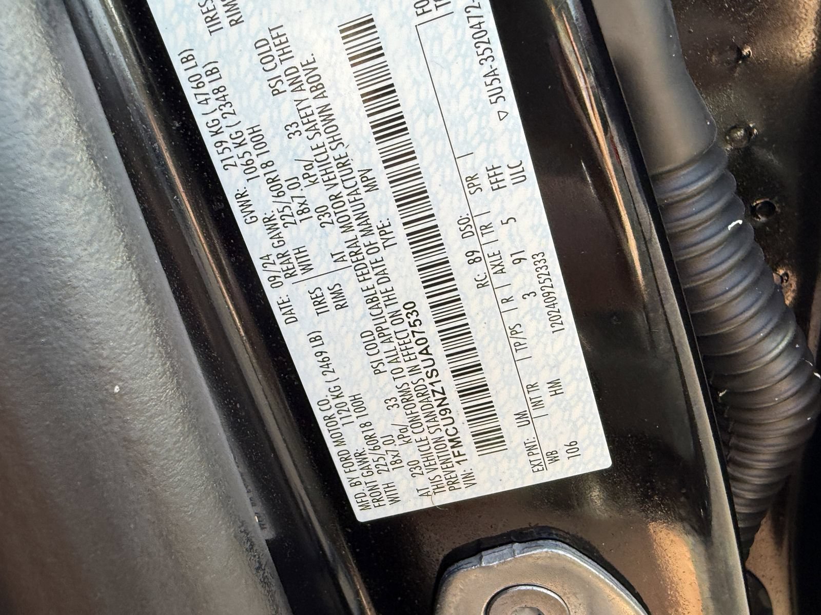 Used 2025 Ford Escape ST-Line Select AWD/4WD image 31