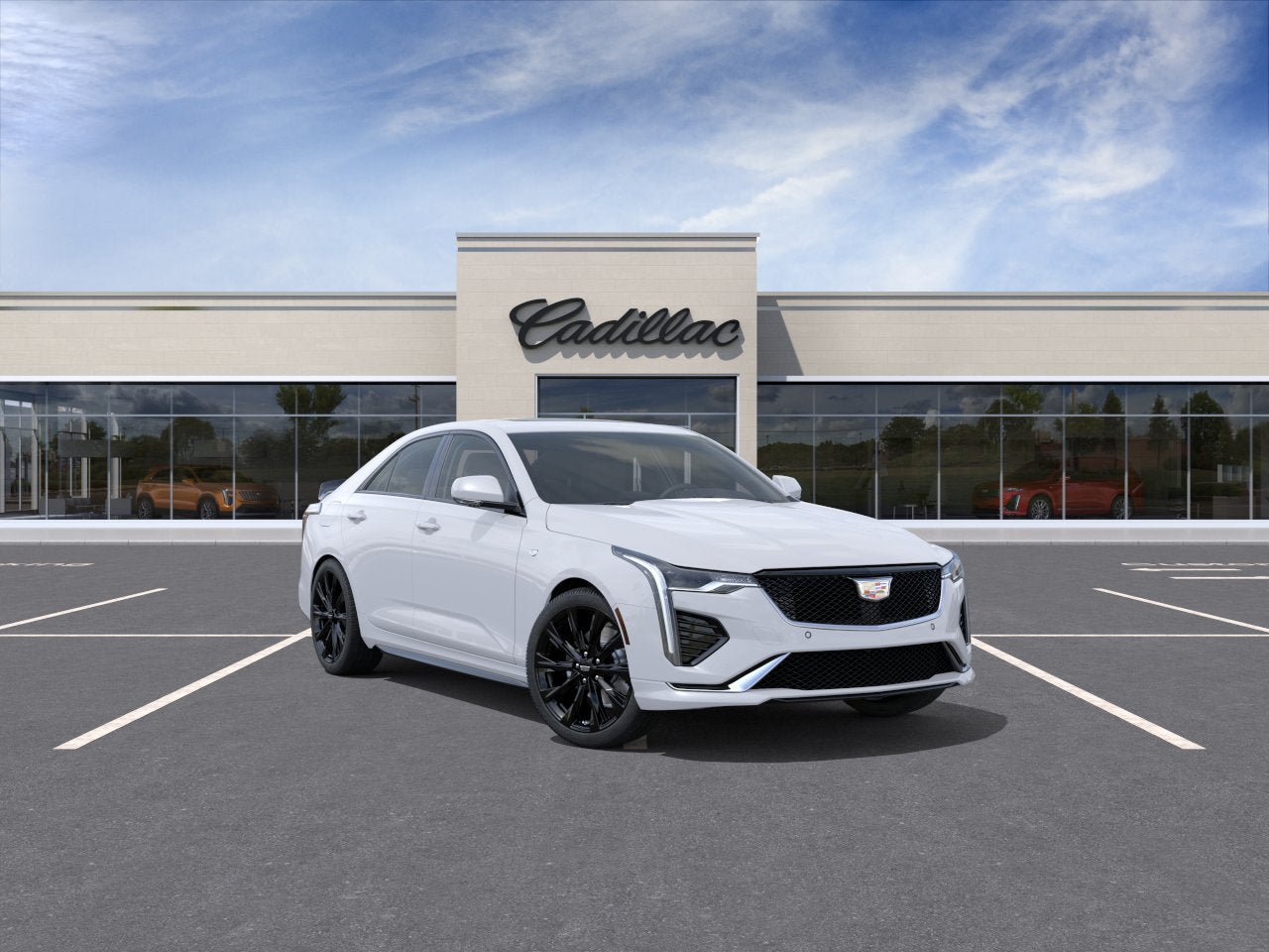 New 2026 Cadillac CT4 Sport w/ LPO, ONYX Package