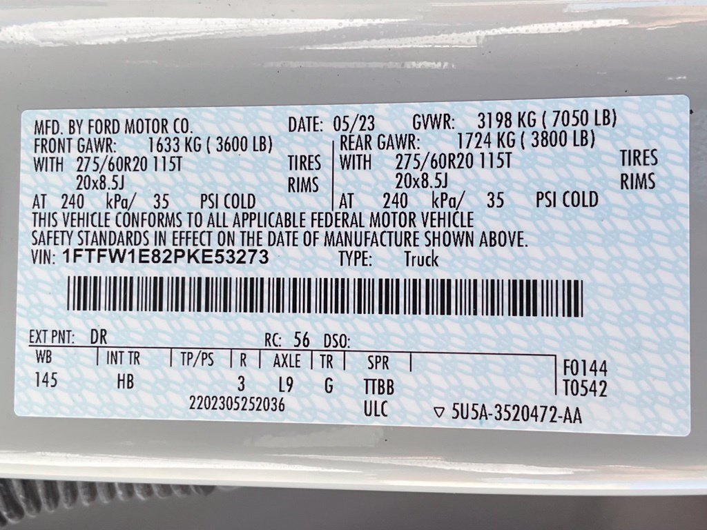 Used 2023 Ford F150 Lariat AWD/4WD image 52