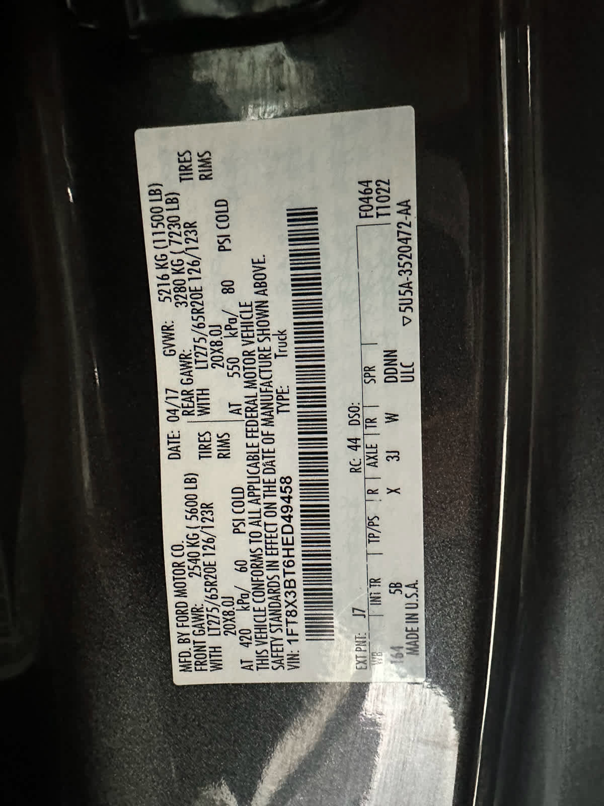 Certified 2017 Ford F350 Lariat w/ Chrome Package image 15