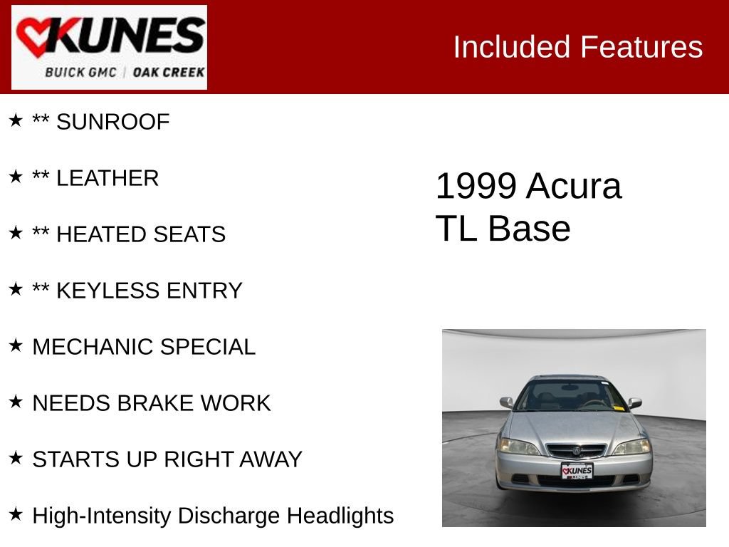 Used 1999 Acura TL FWD image 2