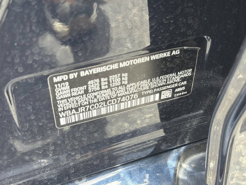Used 2020 BMW 530i xDrive w/ Convenience Package AWD/4WD image 37