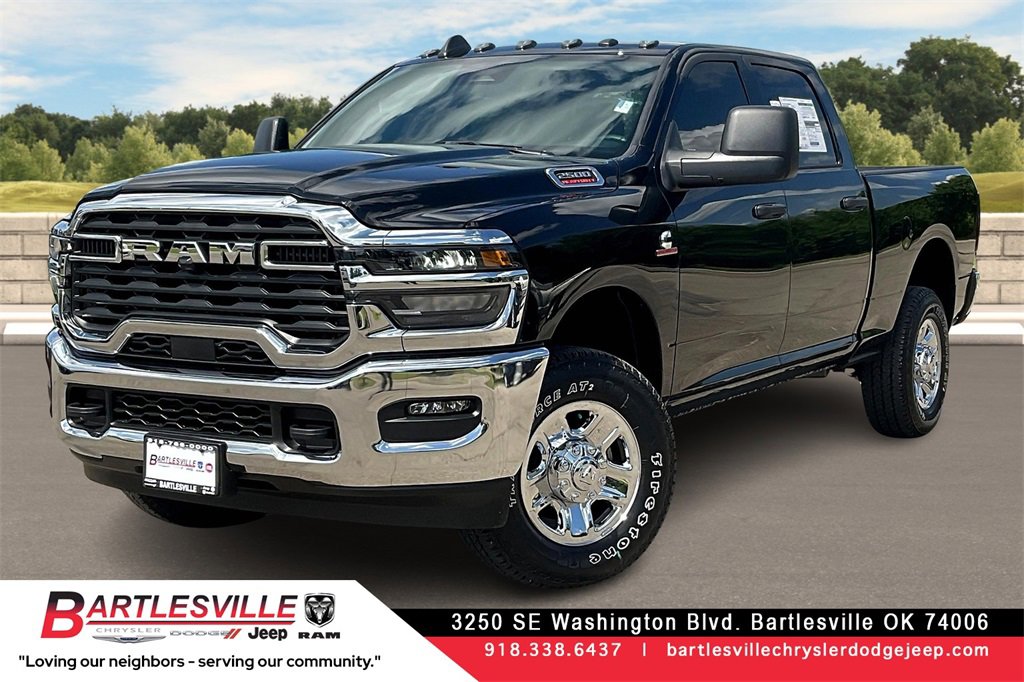 New 2025 RAM 2500 Tradesman w/ Chrome Appearance Group