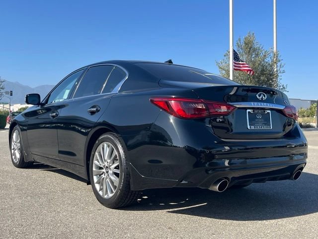 Certified 2023 INFINITI Q50 Luxe w/ Cargo Package RWD image 3