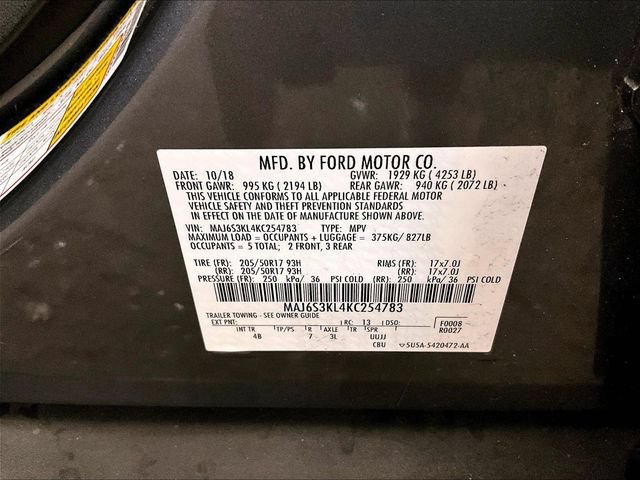 Used 2019 Ford EcoSport Titanium AWD/4WD image 32