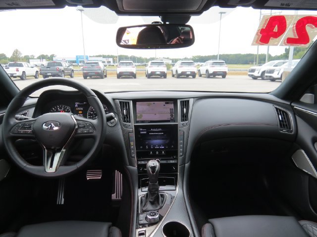 Used 2024 INFINITI Q50 Red Sport 400 w/ Black Opal Edition RWD image 14