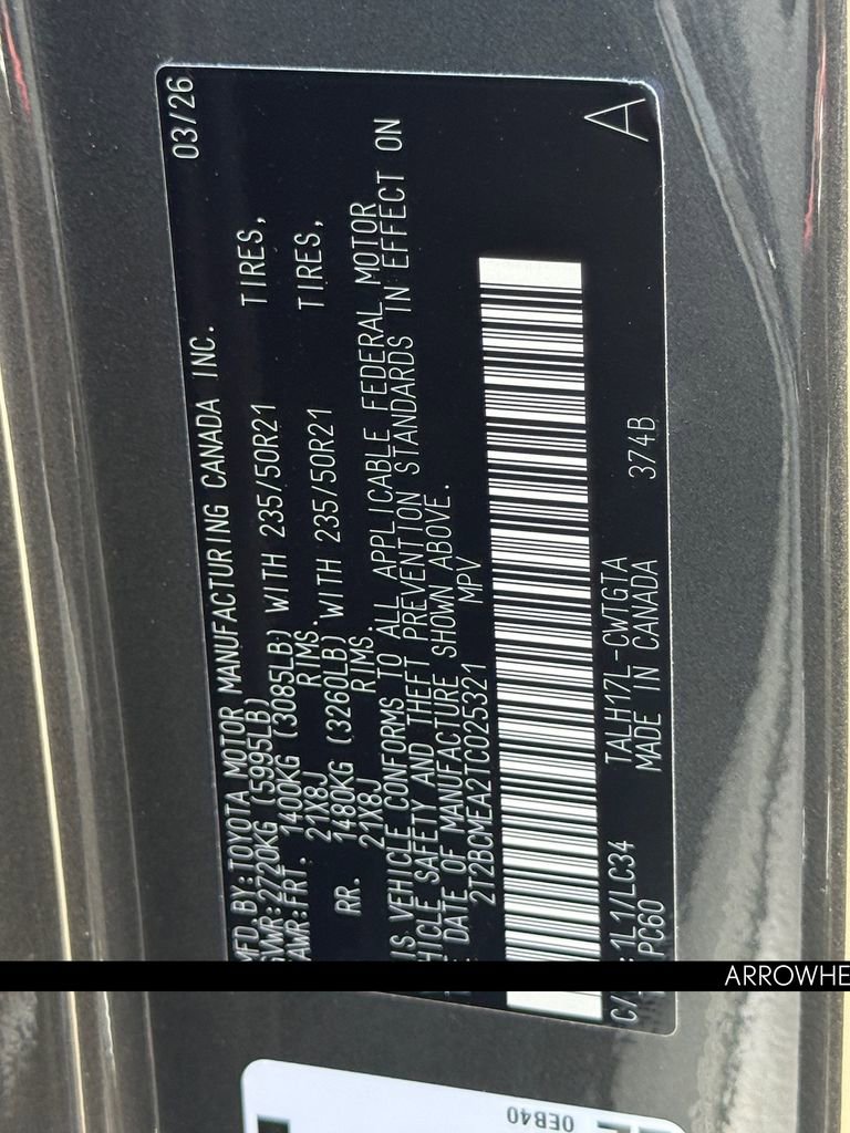 New 2026 Lexus RX 500h F Sport image 34