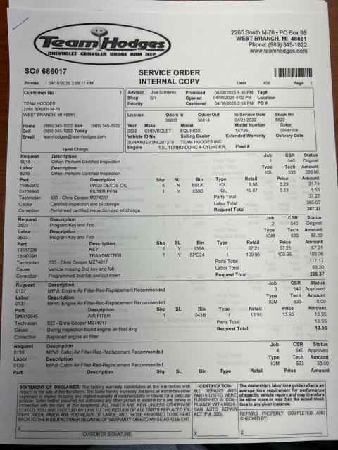 Used 2022 Chevrolet Equinox LT image 38
