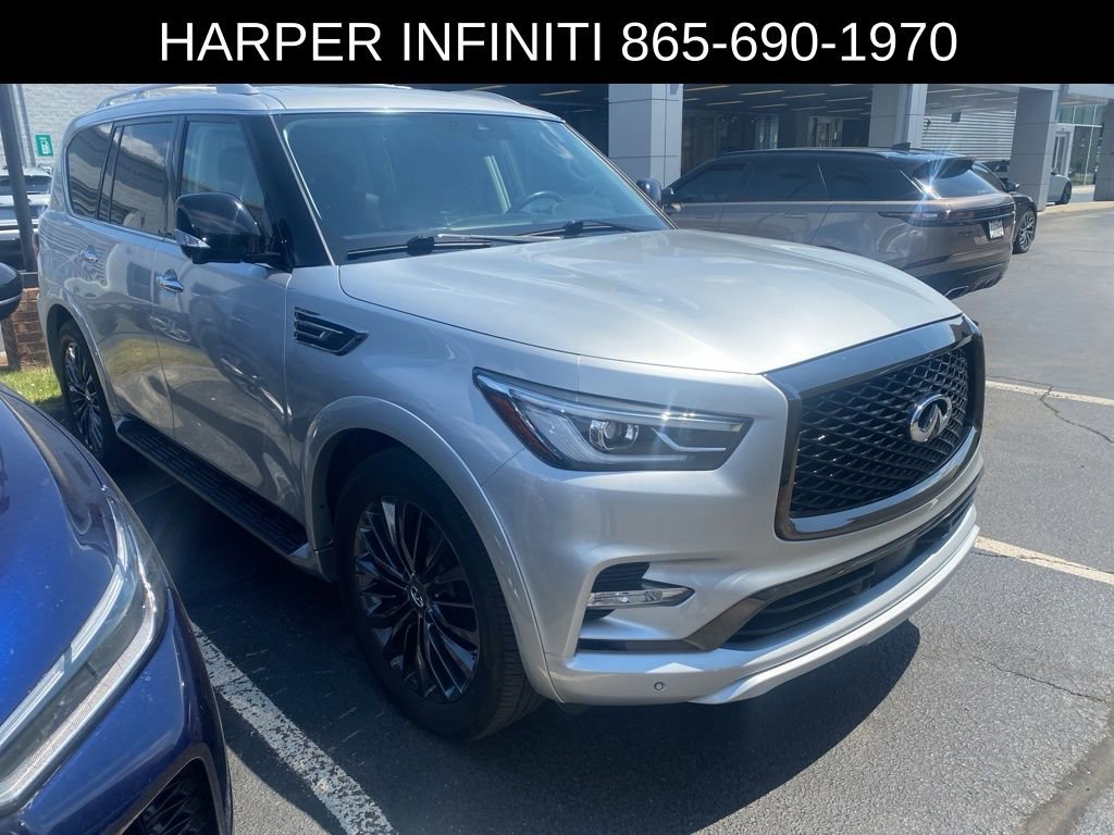 Used 2021 INFINITI QX80 Premium Select w/ Cargo Package AWD/4WD image 4